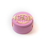 Factory Direct Supply Coffee Tea Cookie Round Packaging Tin Metal Storage Box
