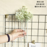 Simulated flower manufacturer's family decoration wedding holding flowers road guiding wall plum flowers and grass
