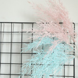 Misty bamboo leaf grass accessories simulation flower manufacturer family decoration wedding hand held flower plant wall