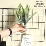 2021Simulation flower manufacturer home decoration wedding holding flower wall plant wall grain with grass