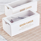 Wholesale Cake Box With Window Sweet Food Candy Cookie Paper Box Sushi Paper Box