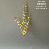 PE winter jasmine simulation flower wholesale artificial flower wedding supplies decoration road guide home decoration