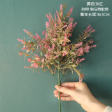 2021Green plant simulation flower wedding decoration fake flower wholesale crafts ins cross border
