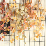 Manufacturer's family decoration wedding holding flowers, road leading flower wall  plant wall, wood catalpa leaf