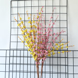 PE winter jasmine simulation flower wholesale artificial flower wedding supplies decoration road guide home decoration