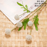 Wholesale cross border wedding condensed jade imitation flower home decoration artificial dandelion