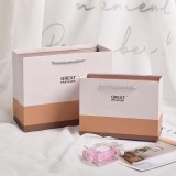 Wholesale colorful paper shopping bags storage paper bags with your own logo luxury paper bag