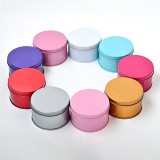 cookie packaging tin can custom cake metal round box