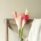 2021Manufacturer: straight tube Calla simulation flower green plant wholesale wedding decorations