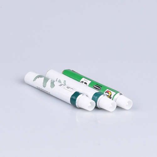 25g hot stamping offset aluminum plastic eye cream drop tube can be customized