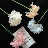 2021Simulated flower plant wall wedding handhold flower family background flower wall photography set Hydrangea