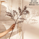 2021Home decoration simulation flower manufacturer cross border wedding wholesale dried winter green fruit