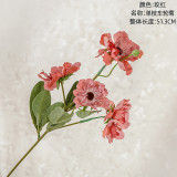 Simulated flower home decoration cross border wedding wholesale artificial flower single wheel flower wheel wind Chrysanthemum