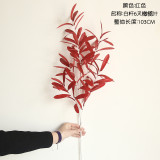 2021Olive leaf willow leaf imitation flower manufacturer family decoration wedding holding flower wall plant