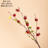 2021Manufacturers wholesale artificial flowers simulation green plants wedding decoration crafts Hawthorn