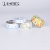 100ml Any Color Personal Care Cosmetic Use Custom Printed Round Metal Empty Aluminum Spice Square Tin