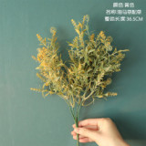 2021Green plant simulation flower wedding decoration fake flower wholesale crafts ins cross border
