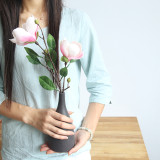 2021Imitation flower fake flower wholesale wedding silk flower export family decoration single branch Magnolia
