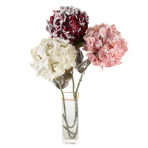 Imitation flower manufacturer home decoration cross-border wedding artificial snow spraying Christmas Hydrangea