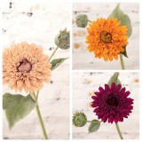 2021Manufacturers of green plants wholesale wedding decoration crafts sunflower simulation flowers
