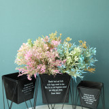 2021Manufacturers wholesale wedding simulation flower green plant decoration wholesale crafts colorful plum grass