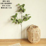 2021Imitation flower manufacturer wedding holding flowers rose wall home decoration round copper leaf
