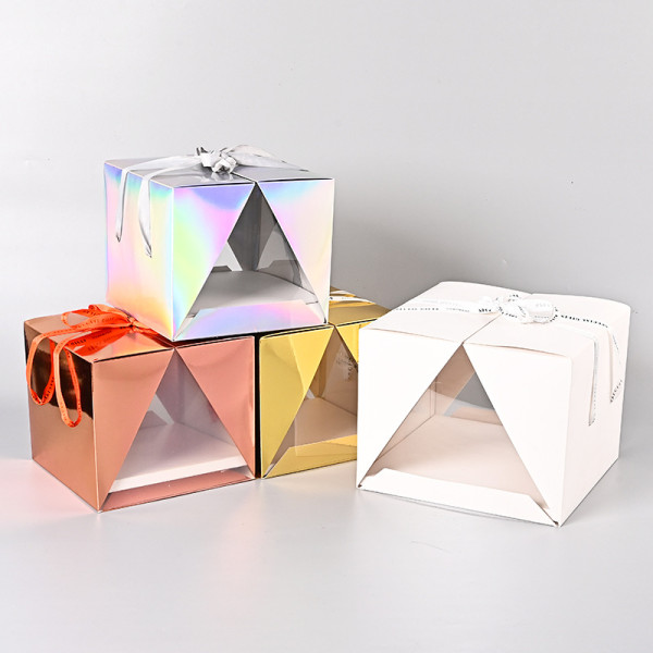 Custom Paper Package Design Box Cake Box Gift Boxes Folding