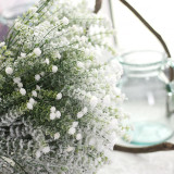2021Wholesale spray snow artificial flowers home decoration wedding decoration snow all over the sky stars