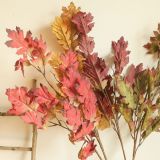 2021Manufacturers wholesale wedding simulation flower home decoration cross border acorn leaf branches