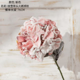 Imitation flower manufacturer home decoration cross-border wedding artificial snow spraying Christmas Hydrangea