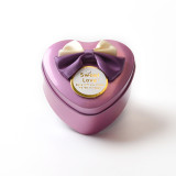 Valentine's Day Gift Heart Shape Chocolate Candy Metal Tin Box Gift Box