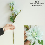 Multi head Dahlia imitation flower manufacturer family decoration wedding holding flowers road leading flower wall plants