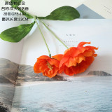 Imitation flower wedding Artificial flower holding flower foreign trade plum blossom family decoration poppy Rosemary