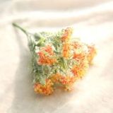 Wholesale small fresh grass foreign trade simulation flower pastoral wedding family decoration Milan ball flower