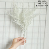 Misty bamboo leaf grass accessories simulation flower manufacturer family decoration wedding hand held flower plant wall