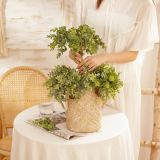 Wedding simulation flower manufacturer home decoration cross border wholesale 11 head feel Eucalyptus