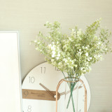 2021Wholesale simulation flower home decoration wedding plant wall holding flower lucky clover