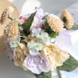 2021Korean bouquet rose family decoration wedding handhold flower road guide flower
