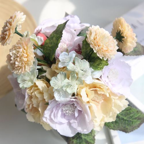 2021Korean bouquet rose family decoration wedding handhold flower road guide flower