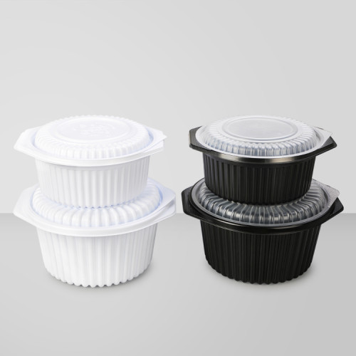 One compartment takeaway box plastic food containers disposable with cover