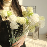 Imitation flower manufacturer home decoration wedding holding flower road guide flower wall dandelion onion ball