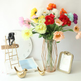 Imitation flower wedding Artificial flower holding flower foreign trade plum blossom family decoration poppy Rosemary