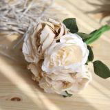 2021Simulated flower rose bouquet wedding family background flower wall photography set
