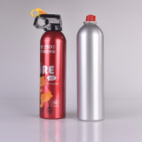 Quick shipment aluminum aerosol can fire extinguisher with cover 250ml 440ml aerosol valve