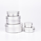 custom colorful matte seamless empty aluminum rose gold candle tins 8oz storage wax aluminum jars large round metal tins