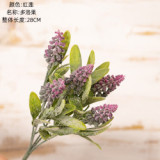 2021Manufacturer green plant wholesale decoration wedding simulation flower Duoluo fruit with grass