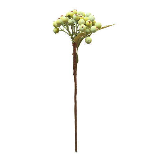 Combined cross border simulation flower manufacturer family decoration wedding green bean branch Berry
