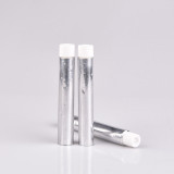 Custom aluminum squeeze tube aluminium packaging tube with end sealed wholesale