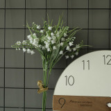2021Cross border artificial flowers and green plants wholesale wedding decorations simulation Campanula
