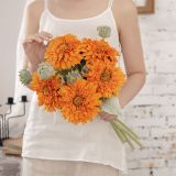2021Manufacturers of green plants wholesale wedding decoration crafts sunflower simulation flowers